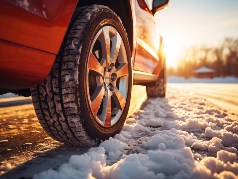 Conduite hivernale : la bonne vitesse avec des pneus neige