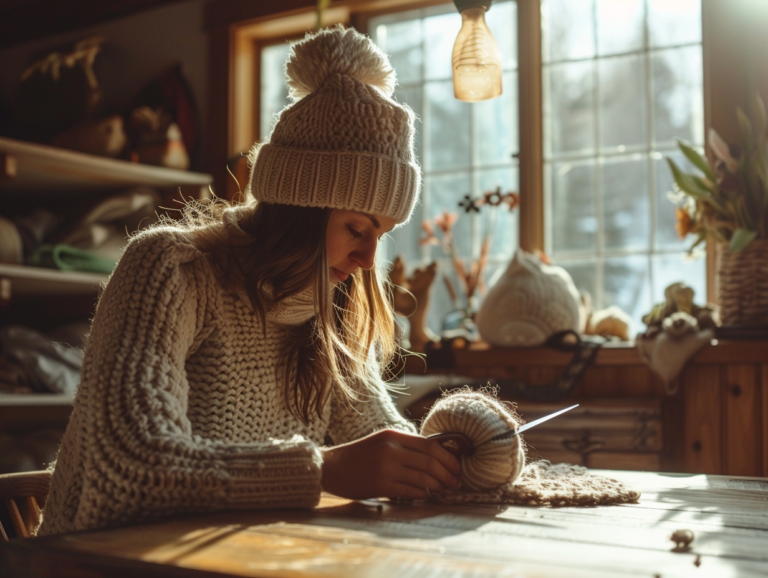 Techniques et astuces pour réduire la taille d’un bonnet en laine trop grand