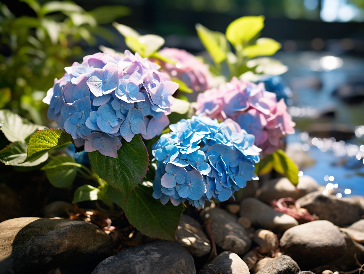 paillis hortensias