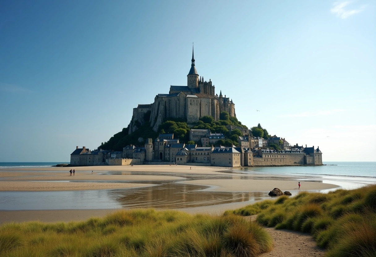 mont saint michel france