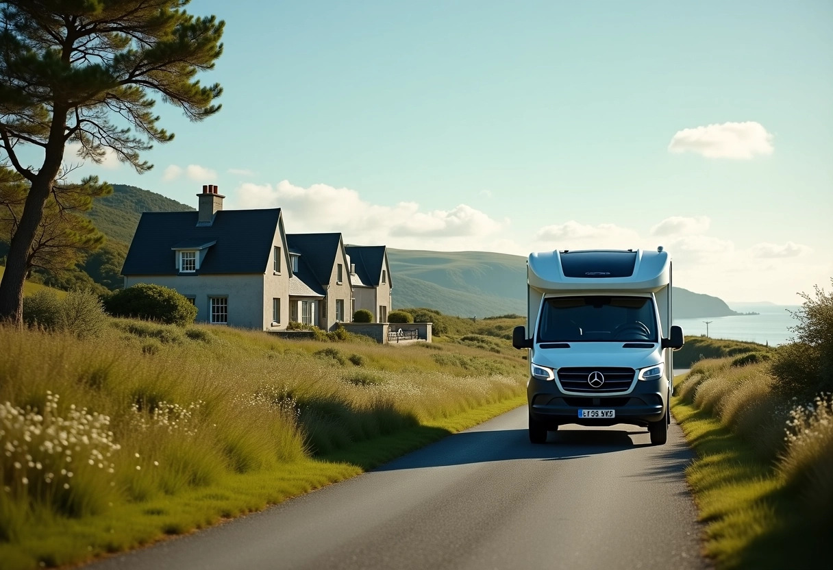 road trip en bretagne van aménagé