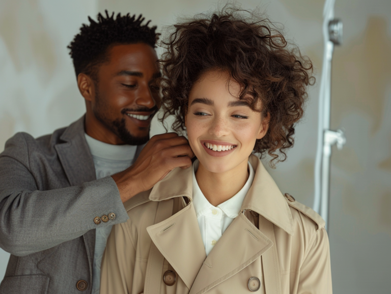 Techniques d’ajustement pour un manteau surdimensionné : le point de vue des professionnels