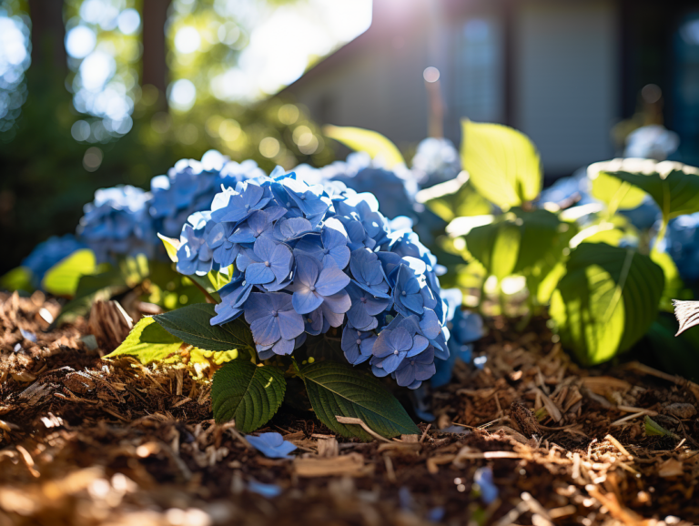 Le choix du paillis pour vos hortensias : entre options organiques et minérales