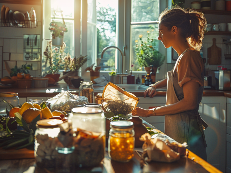 Comment recycler correctement les sachets de thé ?