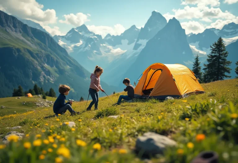 Séjours en camping dans les Alpes : un choix parfait pour les familles