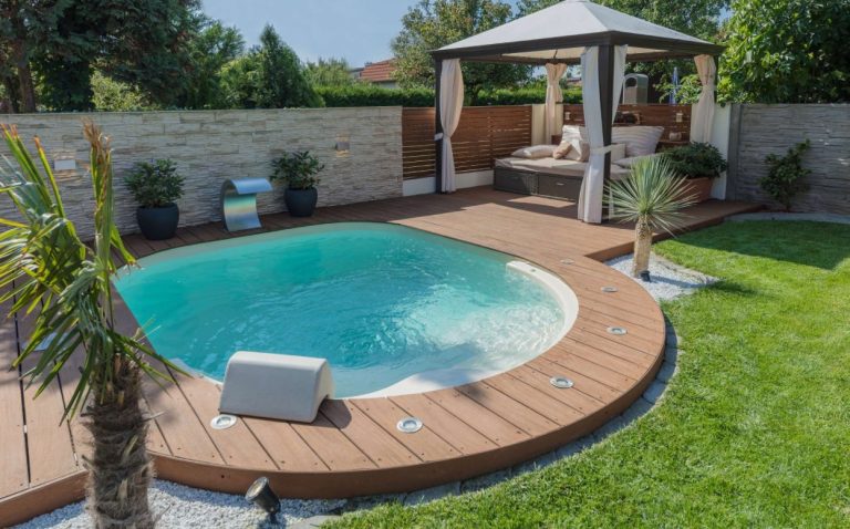 Petit jardin ? Petite piscine !