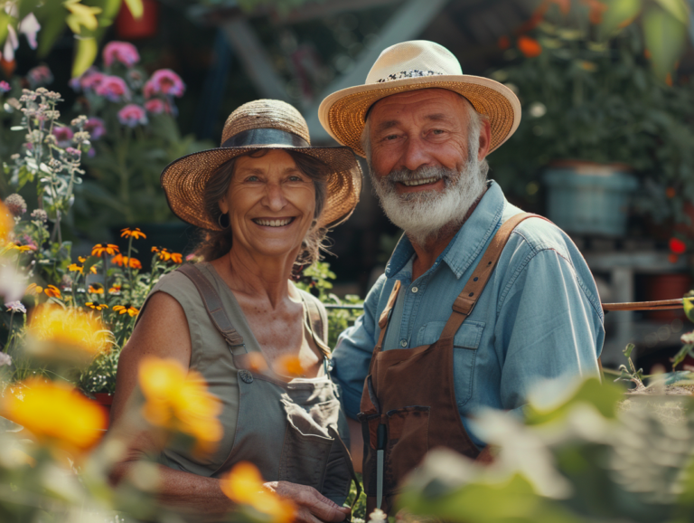 Jardinage pour seniors : choisir des outils adaptés pour un confort optimal