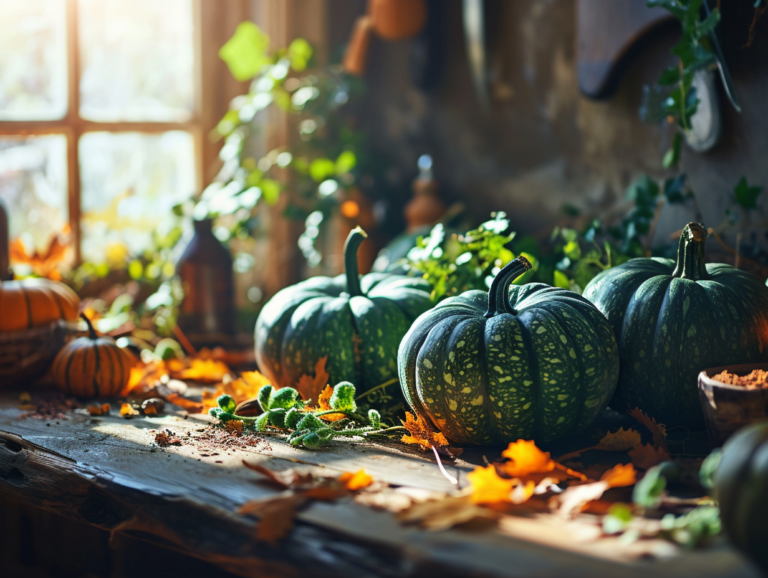 Découvrir la citrouille verte : bienfaits, préparation et recettes savoureuses