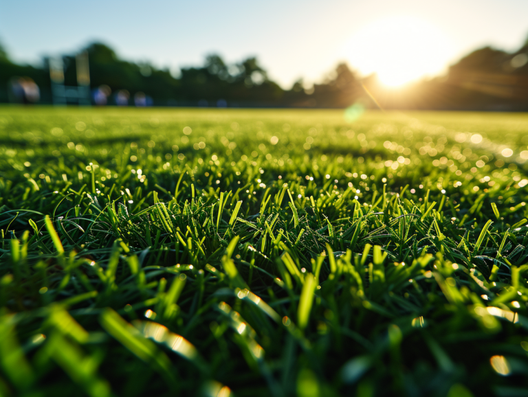 Guide pratique : les étapes clés pour maintenir un terrain de football en gazon