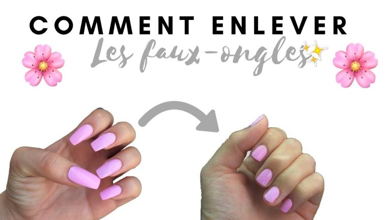 Comment décoller ses faux ongles ?