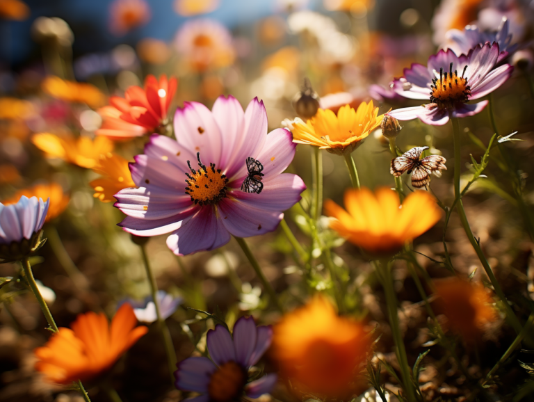 Créer un refuge floral pour papillons et abeilles dans votre jardin