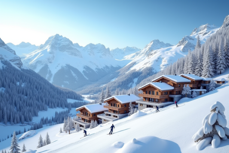 Courchevel 1650 : un havre de paix pour les passionnés de ski et de luxe